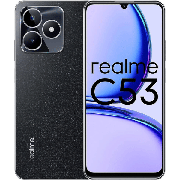 Realme C53 in Mighty Black - Power and Elegance (6GB RAM, 128GB Storage)