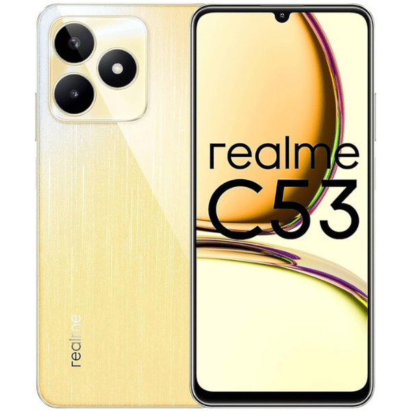 Realme C53 in Champion Gold - Power and Elegance (6GB RAM, 128GB Storage)